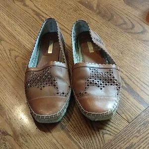 Louise Et Cie Brown Slide On Flats